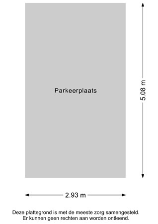 Floorplan - Den Hertigstraat 6B, 3081 KC Rotterdam